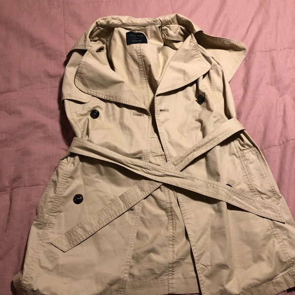 Short sleeve trench coat - Picture 6 of 7